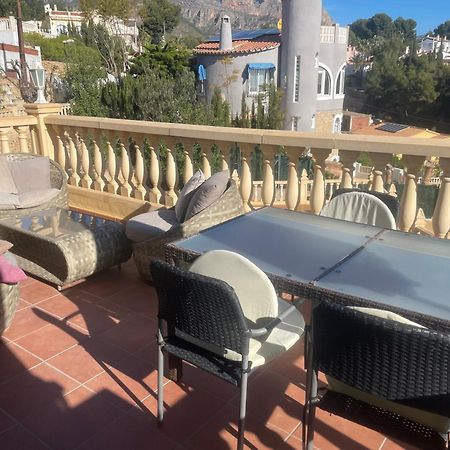 Chalet Con Vista Al Mar La Nucía Eksteriør bilde